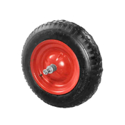 Колело промишлено метално с пневматична гума  350 мм - product - 048 DJT 549