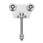 Количка за плъзгащи врати Estebro прави с горно водене  300 кг, 27 мм, 34 мм, U-40 - product - 048 ETB 416