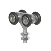 Количка за плъзгащи врати Estebro прави с горно водене  60 кг, 22 мм, 23 мм, U-30 - product - 048 ETB 431