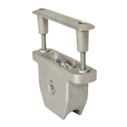 Ролка за плъзгаща врата Estebro вградена в алуминиева кутия  58.8 мм, 300 кг, черен - product - 048 ETB 485