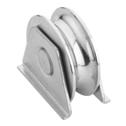 Ролка за плъзгаща врата Estebro на стоманена стойка на стойка 98 мм, 655 кг, U-16 - product - 048 ETB 497