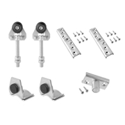 Количка за плъзгащи врати Estebro прави с горно водене за горно водене 150 кг, 27 мм, 34 мм, U-40 - product - 048 ETB 693