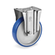 Колело промишлено Tellure Rota полиамидно с полиуретанов бандаж незавиващо с планка 100 мм, 120 кг, Series 61 - product - 048 MIP 363