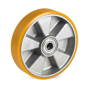 Колело промишлено Tellure Rota алуминиево с полиуретанов бандаж  150 мм, 600 кг, Series 65 - product - 048 MIP 452