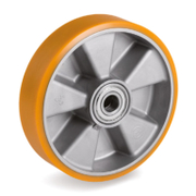 Колело промишлено Tellure Rota алуминиево с полиуретанов бандаж  160 мм, 800 кг, Series 65 - product - 048 MIP 579