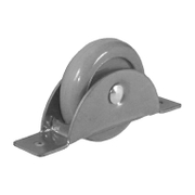 Полипропиленово мебелно колело Tecnitem незавиващо с планка  50 мм, 40 кг, 2560507 PG GG - product - 048 TEK 504