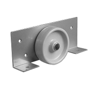 Полипропиленово мебелно колело Tecnitem с каучуков бандаж, незавиващо, с планка  60 мм, 60 кг, 2560607 PG GG - product - 048 TEK 505