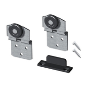 Ролка за плъзгаща врата Saheco к-кт с планка  55х33х1.8 мм, SF-30 - product - 048 TEK 554