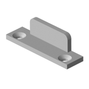 Водач Saheco за плъзгащи се врати  50х12.5х14х3 мм, SF-30 - product - 048 TEK 555