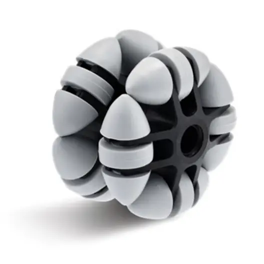 Ролка конвейерна Torwegge многопосочна  ф 80х60 мм, 40 кг, PVC, ASR80