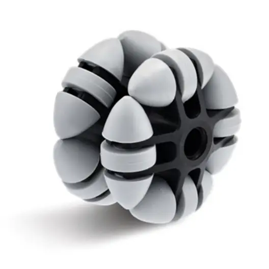 Ролка конвейерна Torwegge многопосочна  ф 50х40 мм, 10 кг, PVC, ASR50