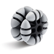 Ролка конвейерна Torwegge многопосочна  ф 60x53 мм, 20 кг, PVC, ASR60 - product - 048 TWG 122