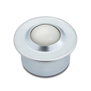 Сферична траспортна опора Torwegge с тяло от поцинкована стомана  ф 55х37 мм, 25 кг, KR-B-30-KU - product - 048 TWG 165