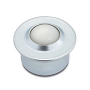 Сферична траспортна опора Torwegge с тяло от поцинкована стомана  ф 31х21 мм, 10 кг, KR-B-15-KU - product - 048 TWG 163