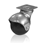 Полипропиленово мебелно колело Ningbo Calatic Hardware Co завиващо с планка  40 мм, 30 кг, PP - product - 048 VLR 458