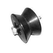 Ролка за плъзгаща врата Vasby с болт и два лагера  100 мм - product - 048 WLK 494