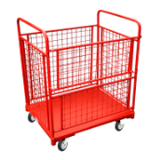 Количка тип платформа Dinis Box с бандажни колела  700x1000 мм, 540 кг, BT-540 - product - 049 BKL 114