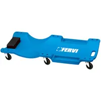 Монтьорска количка Fervi за ремонт на автомобили  1000x470x120 мм, 0645/CP