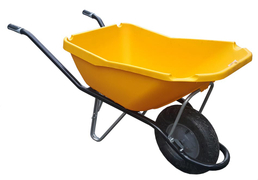 Градинска количка Haemmerlin с пластмасово корито  160 кг, 110 л - product - 049 HMR 041