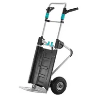 Багажна количка Wolfcraft с пневматични колела  630x550x1260 мм, 200 кг, TS 2500