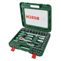 Гедоре комплект Bosch вложки с тресчотка  60 бр., 8-32 мм х 1/2", 5-13 мм х 1/4"