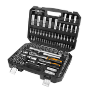 Гедоре комплект Tolsen вложки с тресчотка и накрайници  94 бр., 4-32 мм х 1/2 - 1/4 - product - 050 ERB 082