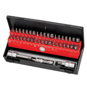 Гедоре комплект Force вложки с накрайници  44 бр., 1/2 - 3/8 - product - 050 EWR 063