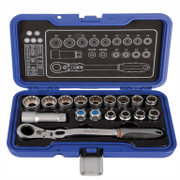 Гедоре комплект Projahn вложки с тресчотка  17 бр., 10-24 мм х 1/4 - 3/8 - product - 050 PRH 104