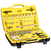 Гедоре комплект Stanley вложки с тресчотка и накрайници  81 бр., 4-14 мм x 1/4, 8-34 мм x 1/2, FMMT82826-1 - product - 050 STY 139