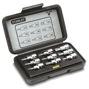Гедоре комплект Stanley вложки с накрайници  9 бр., TX 20 - TX 60 x 1/2, 1-89-098 - product - 050 STY 148
