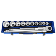 Гедоре комплект Expert вложки с тресчотка  15 бр., 21-50 мм х 3/4 - product - 050 TON 061