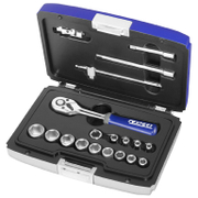 Гедоре комплект Expert вложки с тресчотка  19 бр., 4-14 мм х 1/4 - product - 050 TON 083