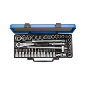 Гедоре комплект Unior вложки с тресчотка и накрайници  23 бр., 6-19 х 1/2 - product - 050 UNR 044