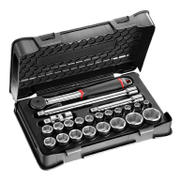 Гедоре комплект Usag вложки с тресчотка  23 бр., 8-32 мм х 1/2, 606 1/2 EA - product - 050 USG 121