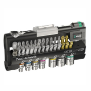 Гедоре комплект Wera вложки с тресчотка и накрайници  37 бр., 5.5-13 мм х 1/4, Tool-Check 1 SB - product - 050 WRA 096