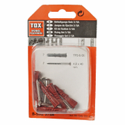 Комплект дюбели Tox за монтаж на етажерки с винт PZ 7 бр./блистер ф 6x35 мм, TFS - product - 051 TOX 056