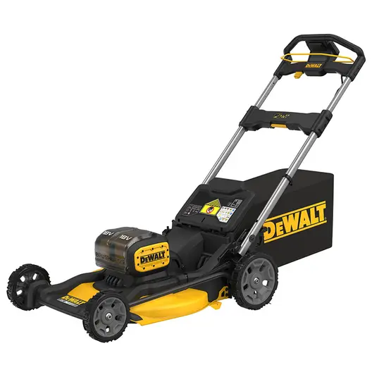 Акумулаторна косачка DeWALT  без батерия и зарядно, 2x18 V, 530 мм, 1680 м2, DCMWP134N