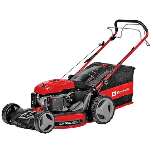 Самоходна бензинова косачка Einhell с кош  2.8 kW, 520 мм, 1800 м2, GC-PM 52/2 S HW