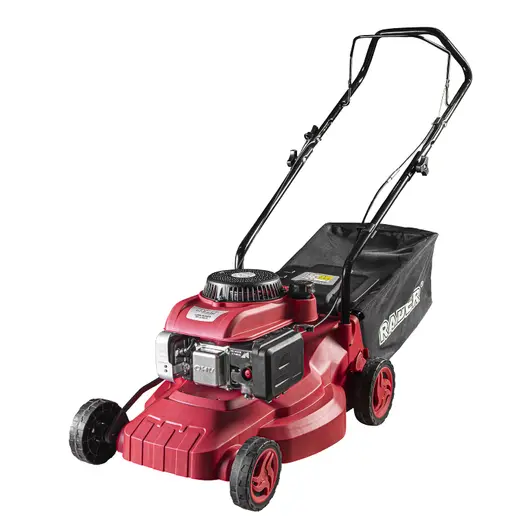 Бензинова косачка Raider с кош  2 kW, 400 мм, 900 м2, RD-GLM01S