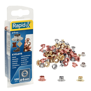 Капси Rapid за клещи 100 бр., 4 мм