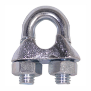 Скоба за стоманени въжета QD Rigging China единична с U-болт  ф 3 мм, DIN 741 - product - 053 MUM 061