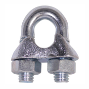 Скоба за стоманени въжета QD Rigging China единична с U-болт  ф 34 мм, DIN 741 - product - 053 MUM 376