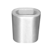 Скоба за кримпване QD Rigging China на стоманени въжета  ф 1 мм, DIN 3093 - product - 053 MUM 391