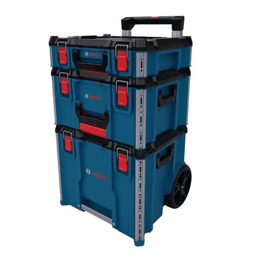 Куфар за инструменти Bosch пластмасов на колела  530x559x936 мм, 198 кг, L-BOXX Contractor