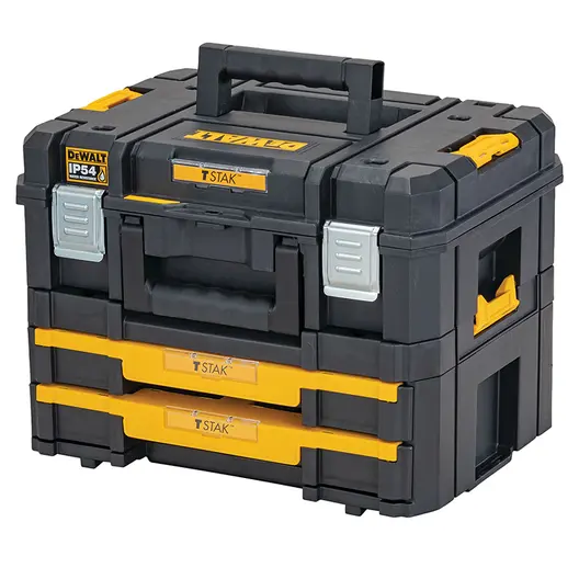 Пластмасов куфар DeWALT за инструменти  440x320x337 мм, 30 кг, черен, DWST83395-1