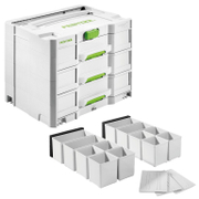 Пластмасов куфар Festool за инструменти  395х295х315 мм, бял, SYS 4 TL - product - 054 FST 126