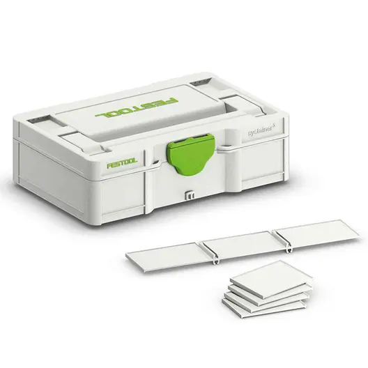 Органайзер за консумативи Festool пластмасов с прегради  265x171x71 мм, 5 кг, бял, Systainer3 SYS3 S 76