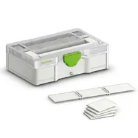 Органайзер за консумативи Festool пластмасов с прегради  265x171x71 мм, 5 кг, бял, Systainer3 SYS3 S 76 TRA