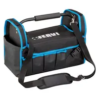 Чанта Fervi за инструменти  450x228x280 мм, черно и синьо, 0905