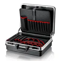 Куфар за инструменти Knipex алуминиев  410х465х200 мм, 15 кг, черен, Basic